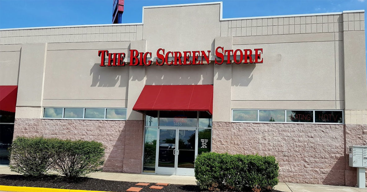 the big screen store Fredericksburg va