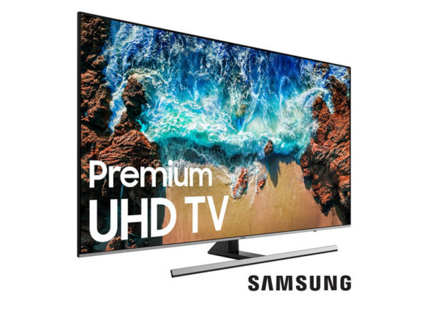 Samsung 75" NU8000 Smart 4K UHD TV 2018 - Angle View