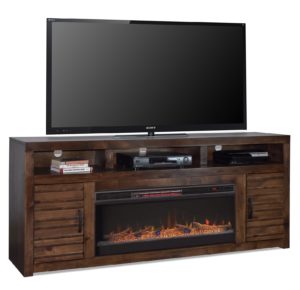SLOPE 78" FIREPLACE TV CONSOLE