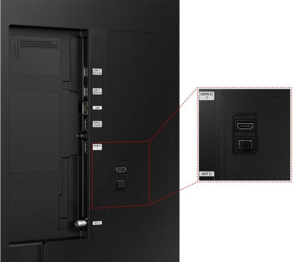 Samsung Q60D input panel